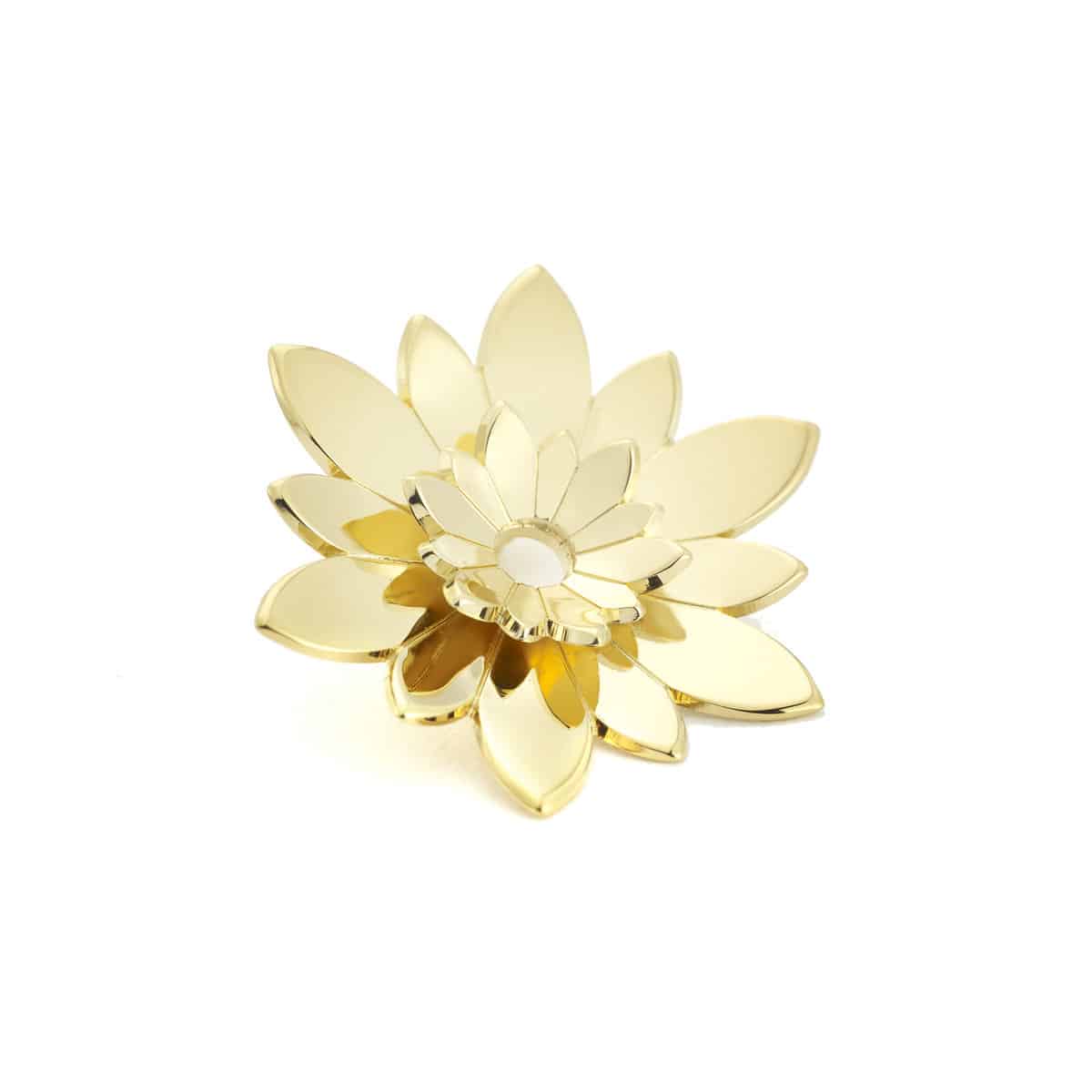 boucle d'oreille dahlia