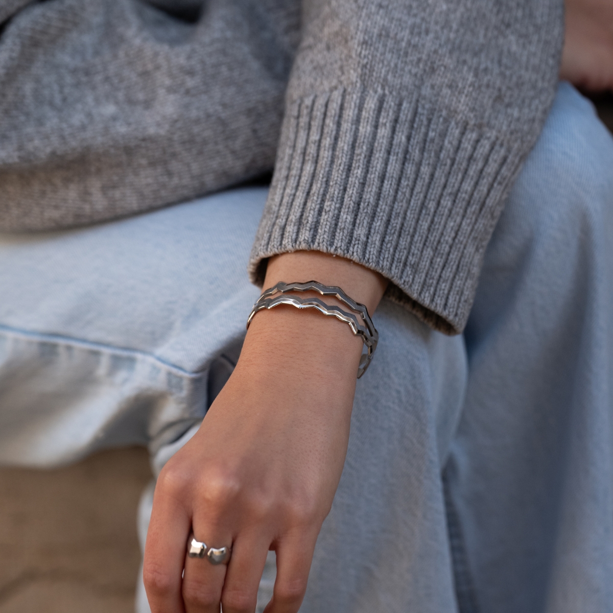 Bracelet Manchette HEIDI - Image 2
