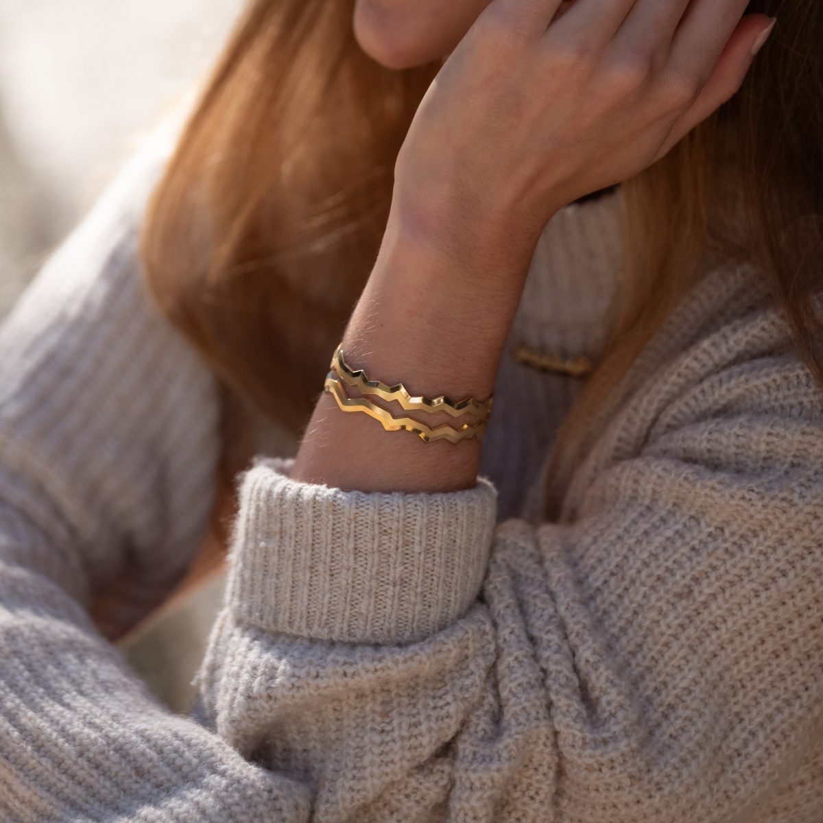 Bracelet Manchette HEIDI - Image 2